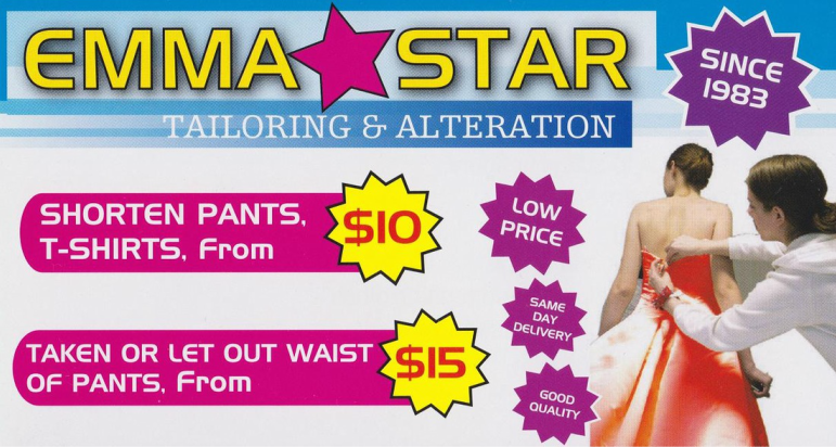 Emma Star Tailoring & Alterations Hornsby